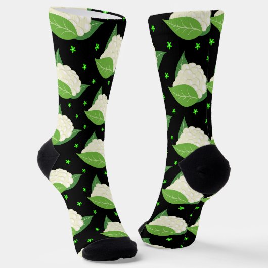 Wals van de bloemkool sokken (Gebogen)