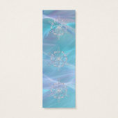 Wals van de Sneeuwvlokken Bladwijzer Mini Visitekaartjes (Achterkant)