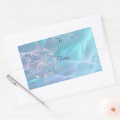 Wals van de Sneeuwvlokken Gift Label Stickers (Envelop)