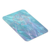 Wals van de Snowflakes Flexible Magnet Magneet (Rechterzijde)
