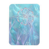 Wals van de Snowflakes Flexible Magnet Magneet (Verticaal)