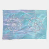 Wals van de Snowflakes Kitchen Towel Theedoek (Horizontaal)