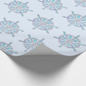 Wals van het Snowflakes-opvulpapier Cadeaupapier (Hoek)