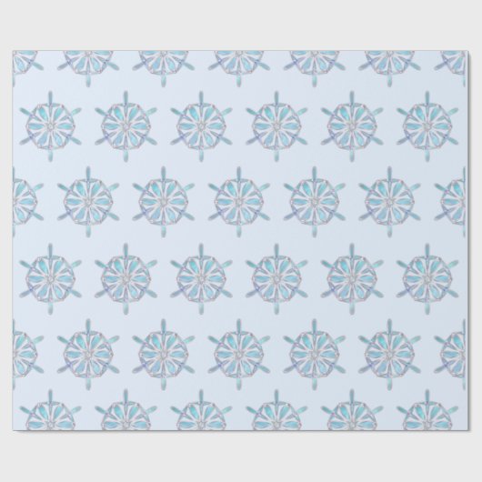 Wals van het Snowflakes-opvulpapier Cadeaupapier (Vlak)