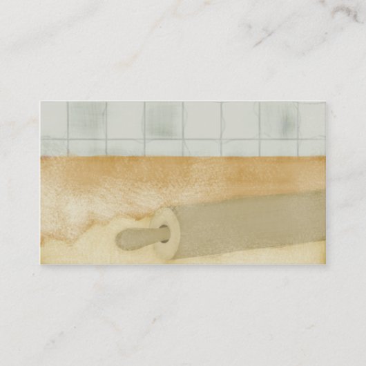 walsdeeg van bakkerij visitekaartje (Voorkant)