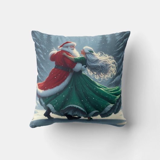 Walsende Kerstman en mevrouw Claus Kussen (Achterkant)