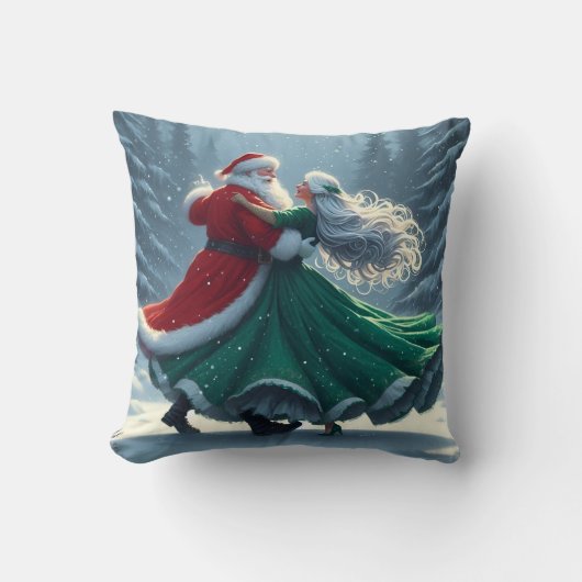 Walsende Kerstman en mevrouw Claus Kussen (Voorkant)