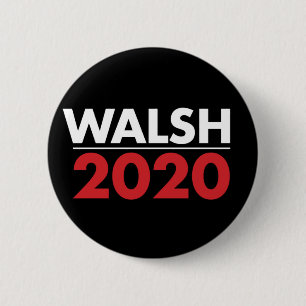 Walsh 2020 ronde button 5,7 cm