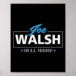 Walsh 2020 voor President nederlaag Trump Poster