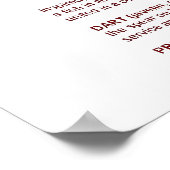 Walsh (betekenis) poster (Hoek)