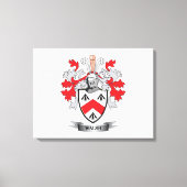 Walsh-Coat-of-Arms Canvas Afdruk (Voorkant)