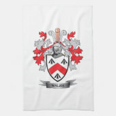 Walsh Coat of Arms Theedoek (Verticaal)