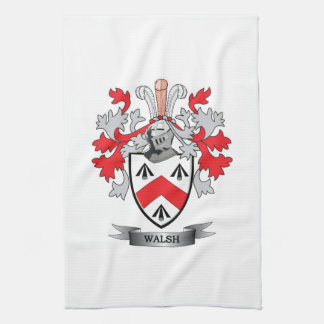 Walsh Coat of Arms Theedoek
