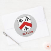 Walsh Falimy Shield Sticker (Envelop)