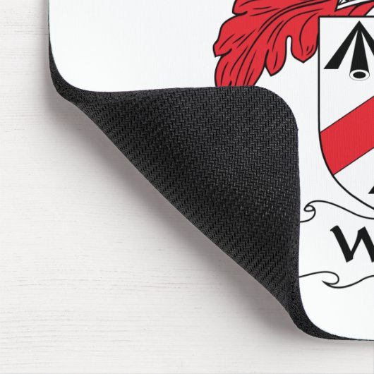 Walsh Family Crest Muismat (Hoek)