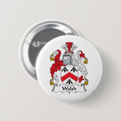 Walsh Family Crest Ronde Button 5,7 Cm (Voorkant /achterkant)