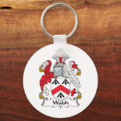 Walsh Family Crest Sleutelhanger (Voorkant)
