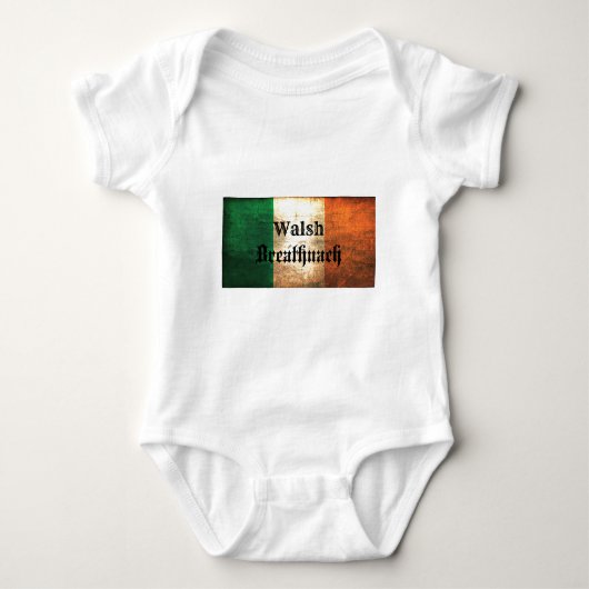 Walsh Irish Flag Romper (Voorkant)