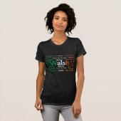 Walsh Irish Pride T-shirt (Voorkant volledig)