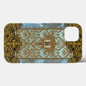 Walshdean Elegant Victoriaans Monogram  Case-Mate iPhone Case (Achterkant (horizontaal))