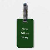 Walspool Bagagelabel (Achterkant verticaal)