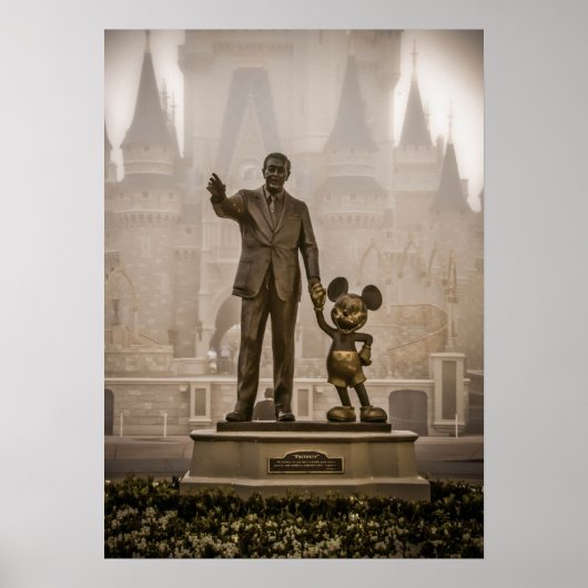 Walt en Mickey Poster (Voorkant)