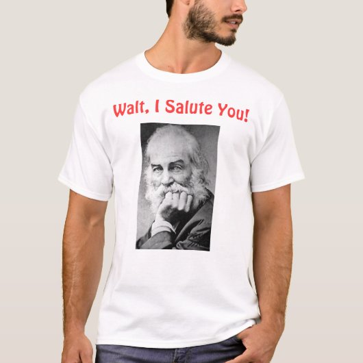 Walt, ik groet je t-shirt (Voorkant)