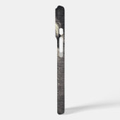 Walt Whitman 1871 Sepia Illustrated Case-Mate iPhone Case (Achterkant / Links)