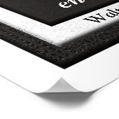 Walt Whitman - art poster (Hoek)