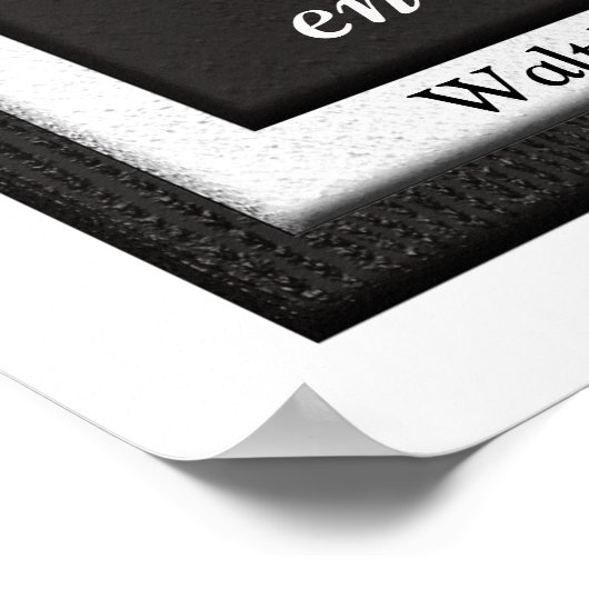 Walt Whitman - art poster (Hoek)