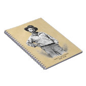 Walt Whitman Bicentennial Birthday Notitieboek (Rechterzijde)