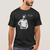 Walt Whitman, bladeren van Grass T-shirt (Voorkant)