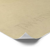 Walt Whitman: De goede grijze dichter Poster (Hoek)