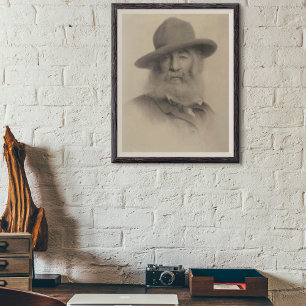 Walt Whitman: De goede grijze dichter Poster