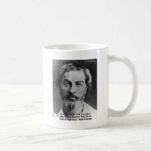 Walt Whitman "De Ziel Beledigen" Citaat Cadeaus & Koffiemok