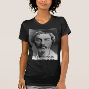 Walt Whitman "De ziel beledigen" Citaat Cadeaus &  T-shirt