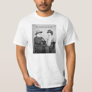 Walt Whitman en Peter Doyle "Tenderest Lover" Cita T-shirt