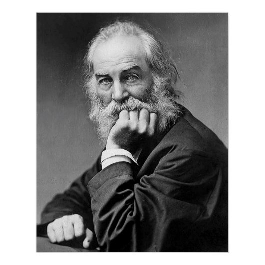 Walt Whitman Essential Portret, 50 jaar perfect Poster (Voorkant)