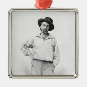 Walt Whitman, frontispiece tot 'Blaves of Metalen Ornament