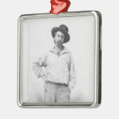 Walt Whitman, frontispiece tot 'Blaves of Metalen Ornament (Links)