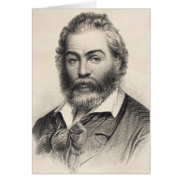 Walt Whitman "Geluk op deze plek" Kaart