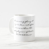 Walt Whitman Koffiemok (Voorkant links)
