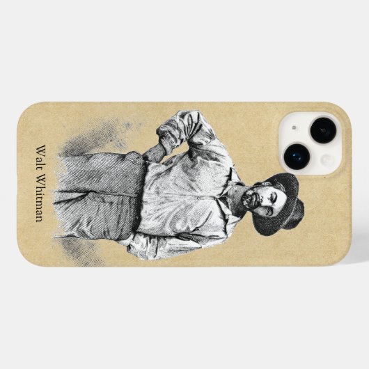 Walt Whitman Leaves of Grass Case-Mate iPhone Case (Achterkant (horizontaal))