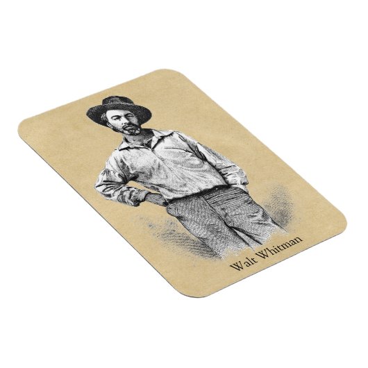Walt Whitman Leaves of Grass Magneet (Rechterzijde)