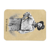 Walt Whitman Leaves of Grass Magneet (Horizontaal)