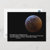 Walt Whitman Love Poem Briefkaart (Voorkant / Achterkant)