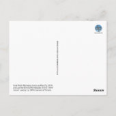 Walt Whitman Love Poem Briefkaart (Achterkant)