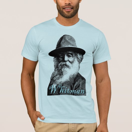 Walt Whitman Photo T-shirt (Voorkant)