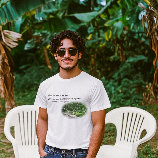 Walt Whitman Poetry T-shirt