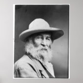 Walt Whitman Portrait ook bekend als The Quaker Ph Poster (Voorkant)